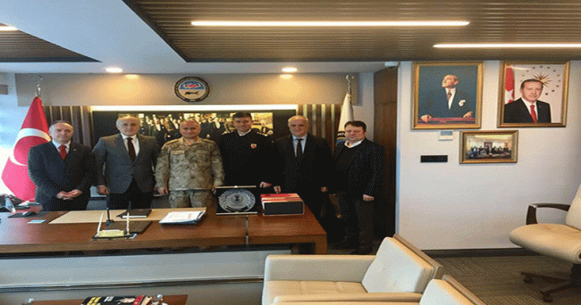 Giresun Jandarma Bölge Komutanlığından iade'yi ziyaret